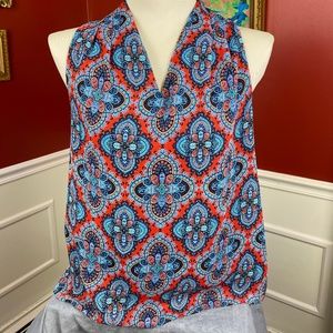 41 Hawthorne V neck printed bold